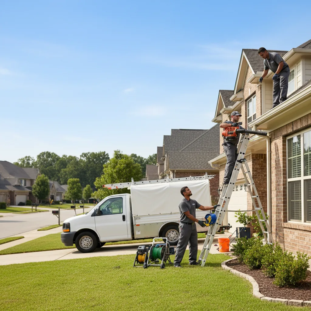 Home Gutter Service in Thornton, TX near me